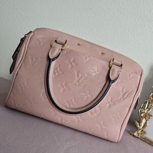 Louis Vuitton Empreinte Speedy Bandouliere 20 NM Rose Poudre – Full Set!